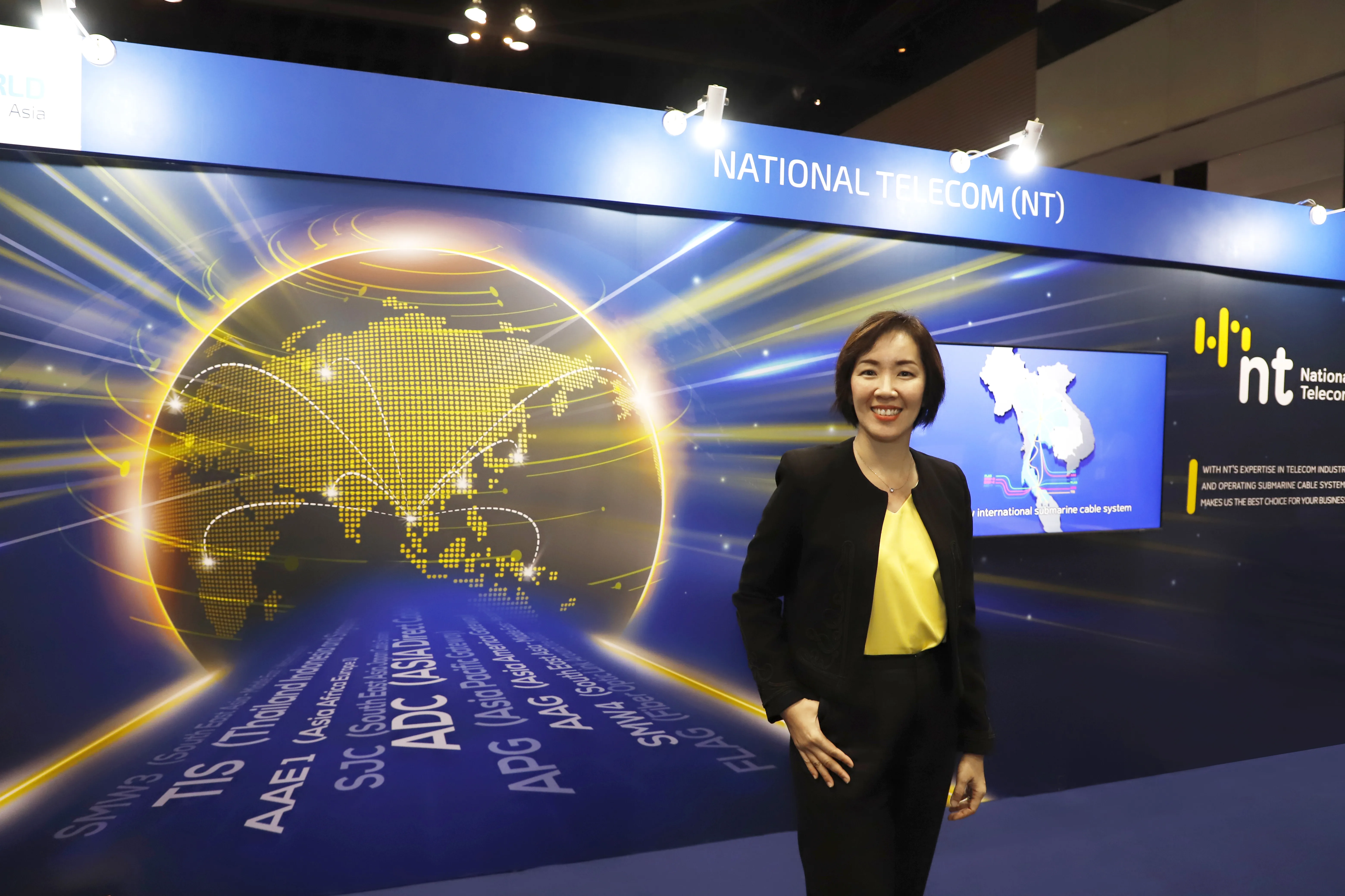 NT ประกาศความพร้อมสู่การเป็น “SUBMARINE CABLE PROVIDER” รายใหญ่ที่สุดในประเทศไทย ในงาน TELECOMS WORLD ASIA 2023